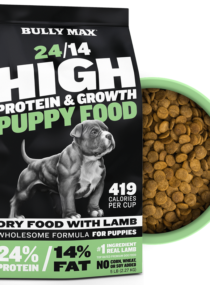 Bully Max 24/14 High Protein & Growth Puppy Food Best Seller