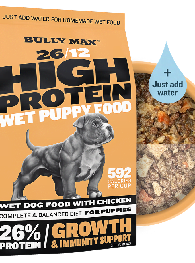 Bully Max 26/12 High Protein Wet Puppy Food New Arrival