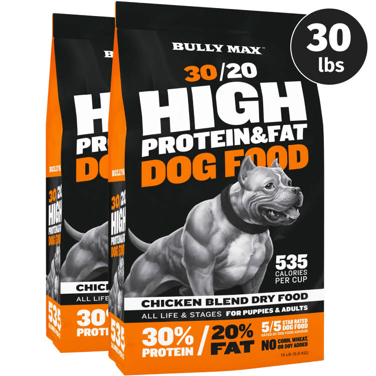 Bully Max 30/20 High Protein Dog Food High Quality