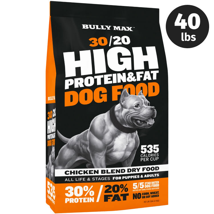 Bully Max 30/20 High Protein Dog Food High Quality