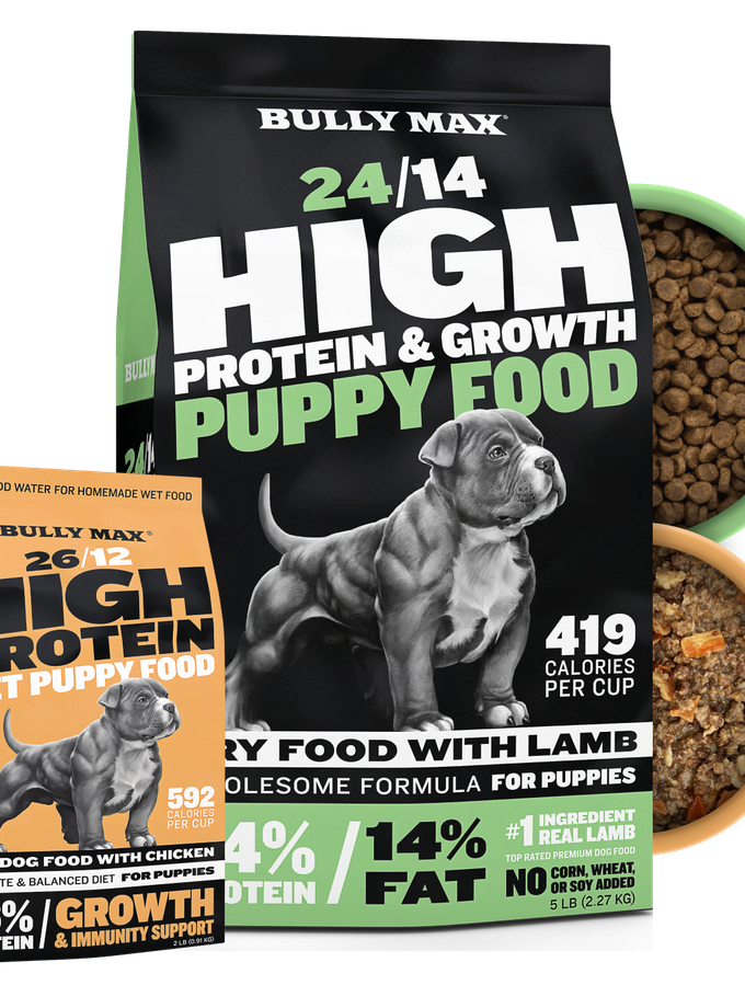 Bully Max Dry & Wet Puppy Food Bundle On Sale