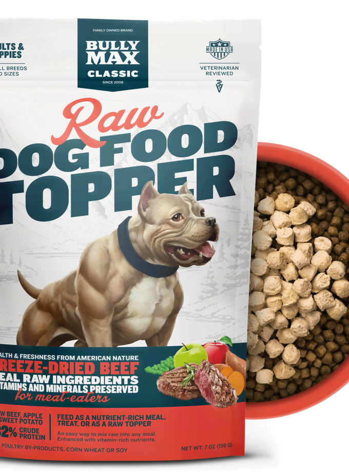 Freeze-Dried Raw Dog Food Toppers Beef Flavor High Quality