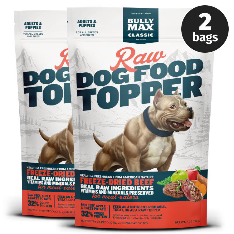 Freeze-Dried Raw Dog Food Toppers Beef Flavor High Quality