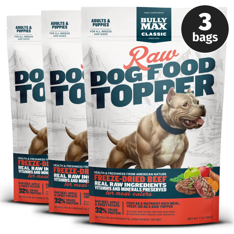 Freeze-Dried Raw Dog Food Toppers Beef Flavor High Quality